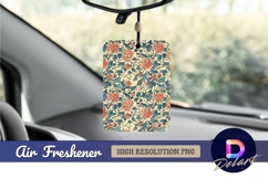 Floral pattern Air Freshener PNG Product Image 1