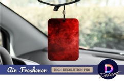 Red smoke texture background Air Freshener PNG Product Image 1