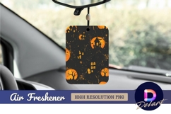 Spooky halloween pattern air freshener png Product Image 1
