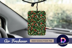 Festive holly and berries Air Freshener PNG Product Image 1