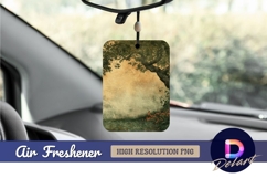 Enchanted forest background with tree and Air Freshener PNG Product Image 1