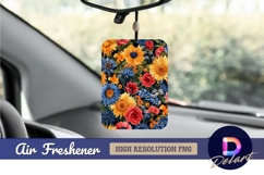 Floral garden Air Freshener PNG Product Image 1