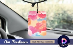 Pastel cloudscape dreamy abstract air freshener png Product Image 1