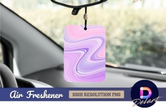 Lilac marble swirl background Air Freshener PNG Product Image 1