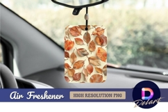Autumn leaves pattern for Air Freshener PNG Product Image 1