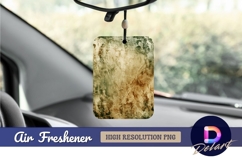 Earthy tones abstract painted texture Air Freshener PNG Product Image 1