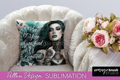 Daily Affirmations Pillow Cover - Pillow Case Sublimation Product Image 1