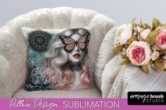 Daily Affirmations Pillow Cover - Pillow Case Sublimation Product Image 1
