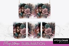 Daily Affirmations Mug Wrap - Inspirational Mug Sublimation Product Image 1