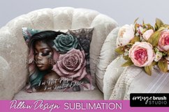 Daily Affirmations Pillow Cover - Pillow Case Sublimation Product Image 1