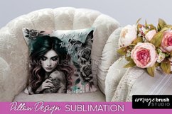 Daily Affirmations Pillow Cover - Pillow Case Sublimation Product Image 1