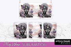 Daily Affirmations Mug Wrap - Inspirational Mug Sublimation Product Image 1