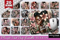 Daily Affirmations Mouse Pad Bundle - Inspirational Mousepad