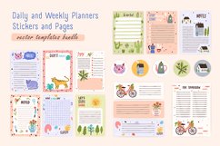 Planner pages and stickers Product Image 1