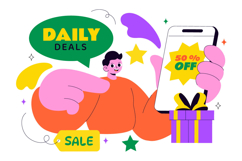 10 Daily Deals of The Day Illustration Product Image 4