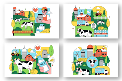 10 Daily Farm Illustration Product Image 3