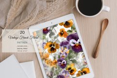 Spring Flowers Digital Paper | 20 Different and Colorful Product Image 6