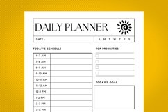 Amazon kdp daily planner interior for kindle publisher Product Image 2