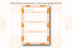 Peach Daily Gratitude Planner | Daily Planner Product Image 1