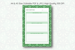 Ogee Pattern Daily Gratitude Planner | Daily Planner Product Image 1