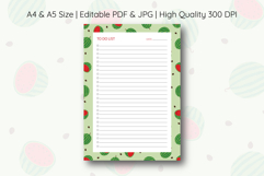 Watermelon To Do List Template | To do list Product Image 1