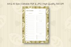 Fall Coquette Stripe Daily Planner | Daily Planner Product Image 1