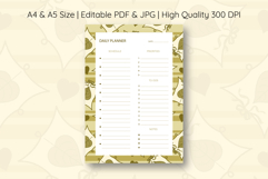 Fall Coquette Stripe Daily Planner | Daily Planner Product Image 1