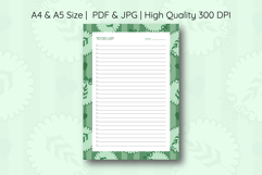 Fall Coquette Stripe To Do List Template | To do list Product Image 1