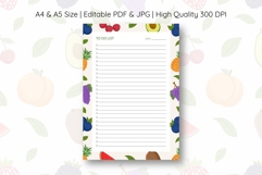 Summer Fruits To Do List | To do list Product Image 1