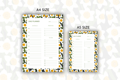 Daffodil Flower Daily Planner | Daily Planner Product Image 2