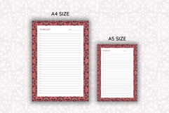 Ogee Pattern To Do List Template | To do list Product Image 2