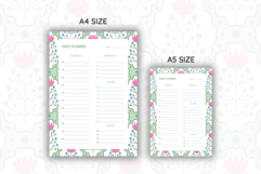 Folk Flower Daily Planner | Daily Planner Product Image 2