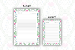 Folk Flower To Do List Template | To do list Product Image 2