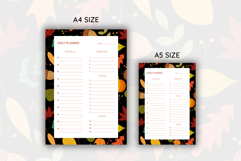 Fall Daily Planner Template | Daily Planner Product Image 2