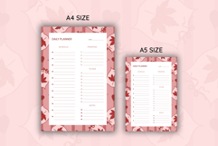 Fall Coquette Stripe Daily Planner | Daily Planner Product Image 2