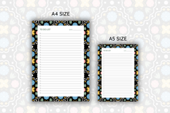 Folk Floral To Do List Template | To do list Product Image 2