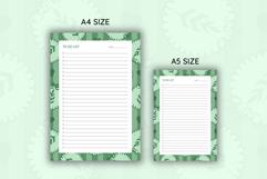 Fall Coquette Stripe To Do List Template | To do list Product Image 2