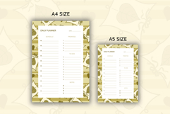 Fall Coquette Stripe Daily Planner | Daily Planner Product Image 2