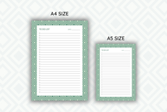 Vintage Geometry To Do List Template | To do list Product Image 2