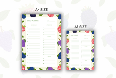 Berries Fruit Daily Planner | Daily Planner Product Image 2