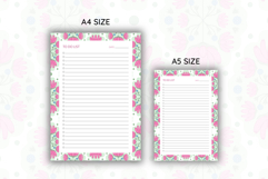 Folk Floral To Do List Template | To do list Product Image 2