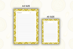 Pickle Pattern To Do List Template | To do list Product Image 2