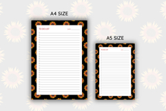 Sunflower To Do List Template | To do list Product Image 2