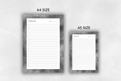 Watercolor Black Splash To Do List Template | To do list Product Image 2