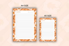 Fall Coquette Stripe To Do List Template | To do list Product Image 2