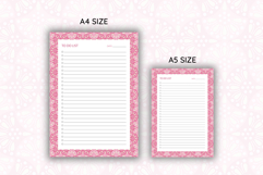 To Do List Template With Ogee Pattern | To do list Product Image 2