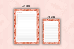 Fall Coquette Stripe To Do List Template | To do list Product Image 2