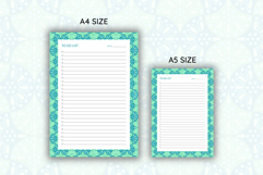 Ogee Pattern To Do List Template | To do list Product Image 2