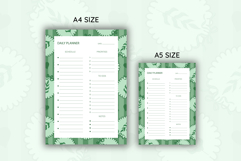 Fall Coquette Stripe Daily Planner | Daily Planner Product Image 2