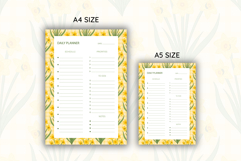 Daffodil Flower Daily Planner | Daily Planner Product Image 2